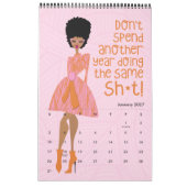 Je suis juste Sayin 2023 Calendrier 11" x 17" (Jan 2027)