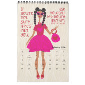 Je suis juste Sayin 2023 Calendrier 11" x 17" (Feb 2026)