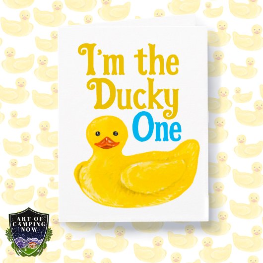Je suis la carte d'anniversaire Ducky One