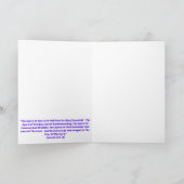 Je Suis La Carte De Voeux Spirit Of Light (Intérieur)