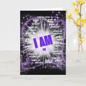 Je Suis La Carte De Voeux Spirit Of Light (Fleur jaune)