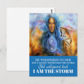 JE SUIS LA CARTE POSTALE STORM (Devant / Derrière)