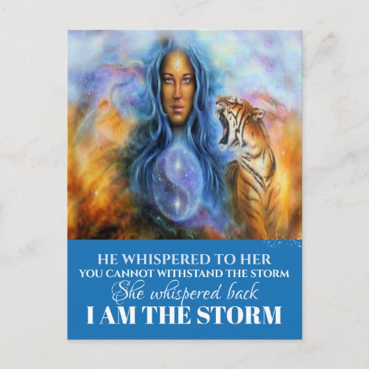 JE SUIS LA CARTE POSTALE STORM (Devant)