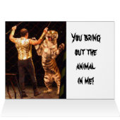 JE SUIS LA CARTE WILD ABOUTYOU VALENTINE (Intérieur Horizontal (Haut))