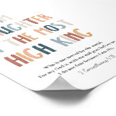 Je suis la fille du plus haut poster du roi (Coin)