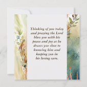 Je suis la fille d'une carte de citation du roi Ch (Dos)