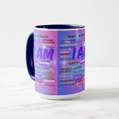 JE SUIS LA Mug À Café Cadeau (Devant gauche)