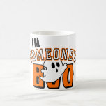 Je suis la Mug de café Halloween Ghost de Quelqu'u<br><div class="desc">C'est le classique,  je suis la tasse de Boo Stainless de Quelqu'un ! Un design d'Halloween drôle avec un joli Fantôme sur le mot BOO. Choisissez ce graphique populaire sur de nombreux styles et couleurs de tasse,  et prenez le vôtre aujourd'hui!</div>