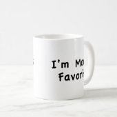 Je suis la Mug de café préférée de maman (Devant droit)
