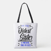 Je suis la plus vieille soeur que je fasse le Sac  (Dos)