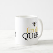 Je suis la reine Bumblebee Mug (Devant droit)
