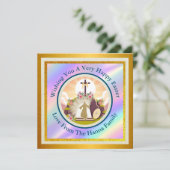 Je suis la résurrection et la vie carte postale (Debout devant)