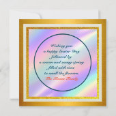 Je suis la résurrection et la vie carte postale (Dos)