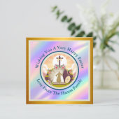 Je suis la résurrection et la vie carte postale (Debout devant)