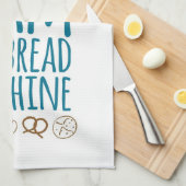 JE SUIS la serviette de thé de machine de pain (Quart Plié)