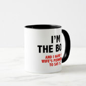 Je suis la tasse de café du patron (Devant droit)