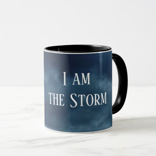Je suis la tasse Drinkware de tempête (Devant droit)