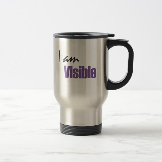 Je suis la tasse évidente (pourpre) (Droit)