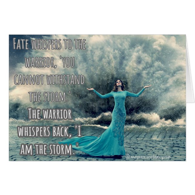 Je suis la tempête (Devant Horizontal)