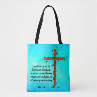 Je suis la vigne - Sac fourre-tout