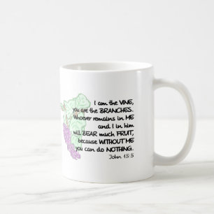 Je suis la vigne, vous suis les branches… Tasse