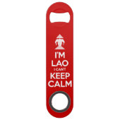 Je suis Lao je ne peux pas rester calme (Dos)