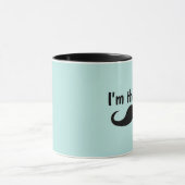 JE SUIS LE BOSS, MUSTACHE CAFÉ MUG (Centre)