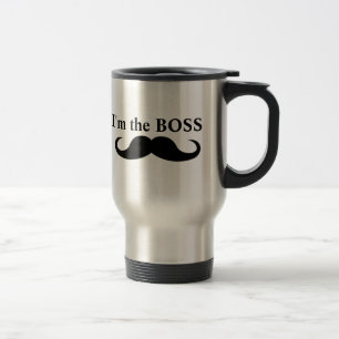 Je suis le BOSS, VOYAGEURS tasse à café