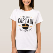 Je suis le capitaine T-Shirt (Devant)