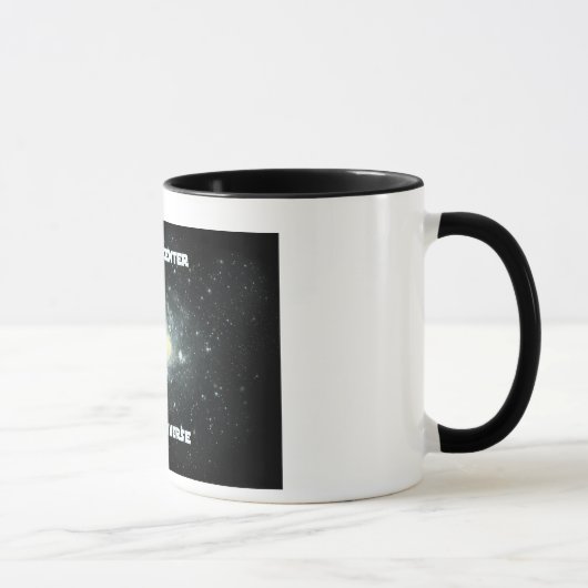 Je suis le centre de mon noir de tasse d'univers (Droite)