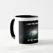 Je suis le centre de mon noir de tasse d'univers (Devant gauche)