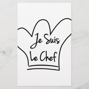 Je Suis Le Chef Briefpapier