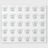 Je Suis Le Chef Cadeaupapier (Vlak)