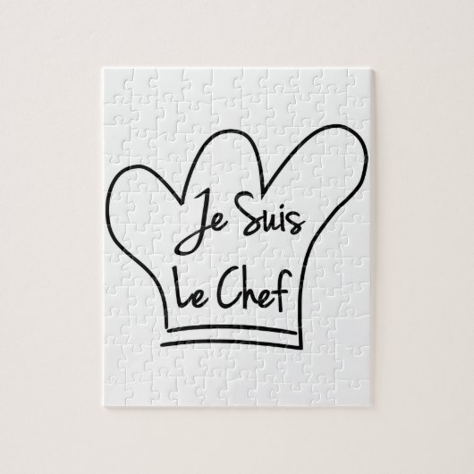 Je Suis Le Chef Legpuzzel (Verticaal)