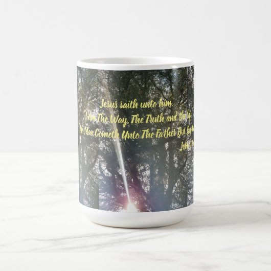 "Je Suis Le Chemin" Mug Classique (Centre)