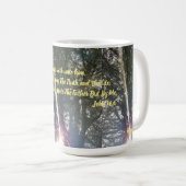"Je Suis Le Chemin" Mug Classique (Devant droit)