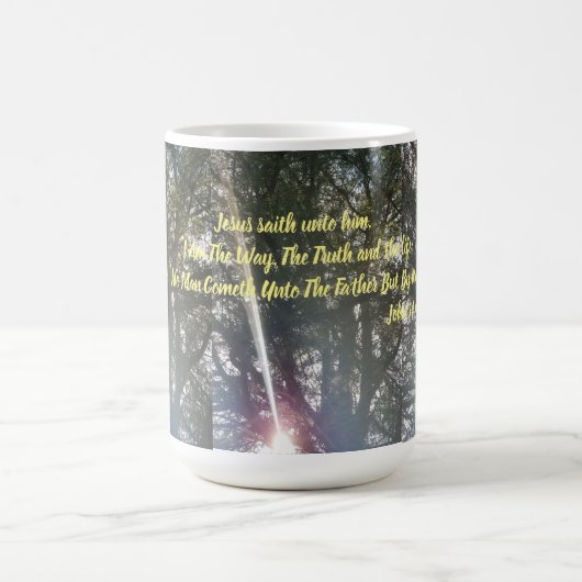 "Je Suis Le Chemin" Mug Classique (Centre)