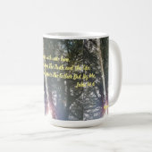 "Je Suis Le Chemin" Mug Classique (Devant droit)