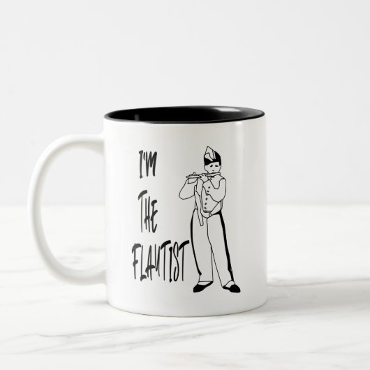 Je suis le Flutist Coffee/Tea Mug (Gauche)