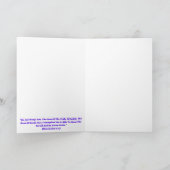 Je SUIS Le Lion De Juda Carte De Voeux (Intérieur)