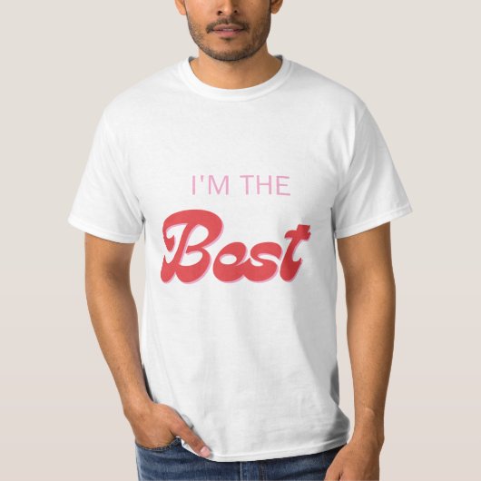 Je suis le meilleur tshirt (Devant)