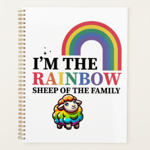 Je suis le mouton arc-en-ciel de la Fierté LGBTQ f