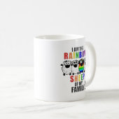 Je Suis Le Mouton Arc-En-Ciel De La Mug De Café Fa (Devant droit)