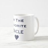 Je suis le Mug de la Marine de l'Oncle préféré (Devant droit)