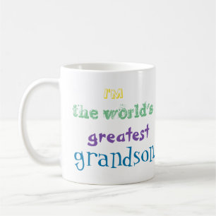 Je suis le plus grand petit-fils du monde. tasse