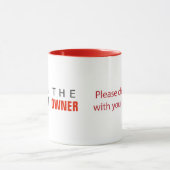 Je suis le propriétaire de la tasse agile avec vot (Centre)