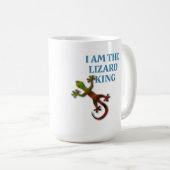 Je suis le Roi Gecko Lovers Mug de lézard (Devant droit)