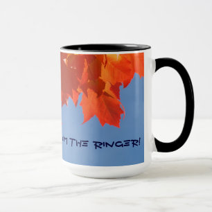 Je suis le sonneur ! mugs à café Feuilles d'automn