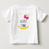 Je suis le T-shirt Big Sister (Dos)