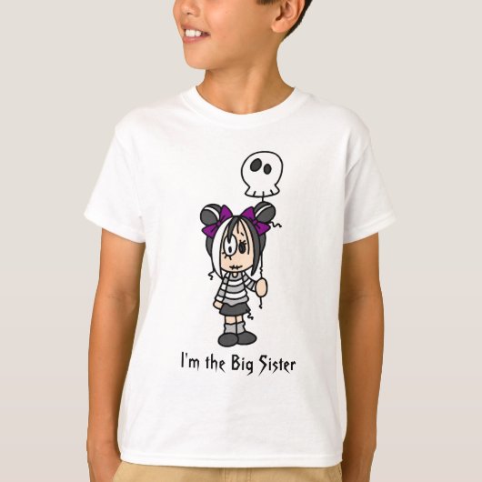 Je suis le T-shirt de grande soeur (Devant)